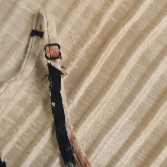 Express Black and Pink Cotton Floral Mini Dress - Picture 16 of 16